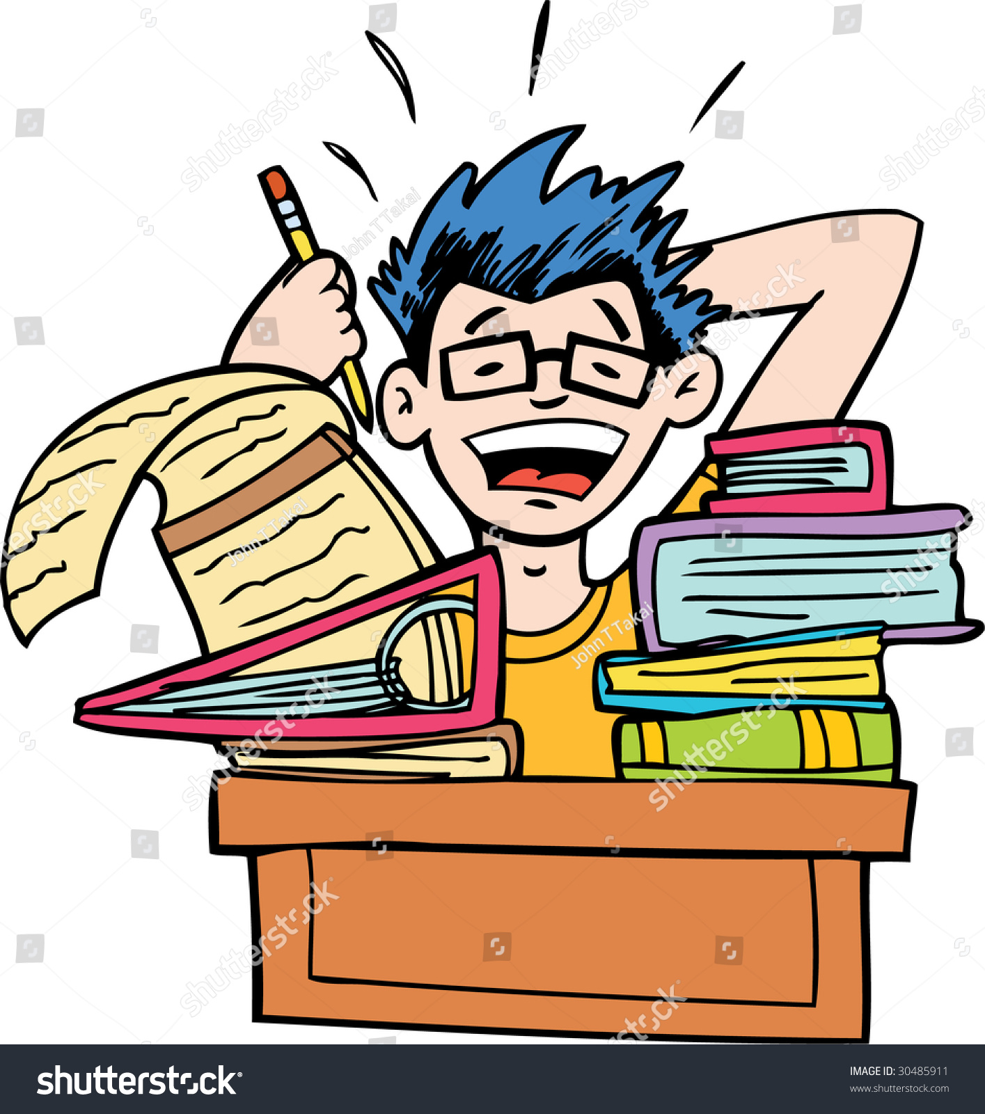 stock photo student studying 30485911